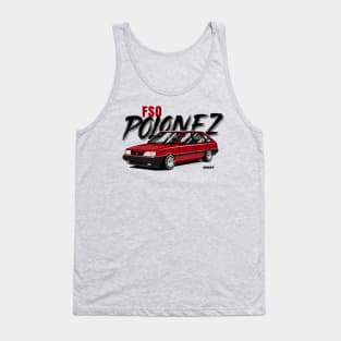 Orange Polonez Tank Top